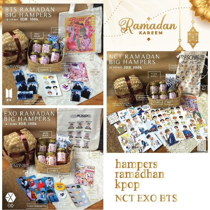 

Flash Sale Hampers Ramadhan Nct Bts Exo Lebaran Ramadan Idul Fitri 2023 | Giftbox Kpop | Hampers Kpopers | Gift Souvenir Hadiah Kado Ulang Tahun Wisuda Anniversary Sweet Seventeen Valentine Natal Lebaran Idul Fitri Tahun Baru Graduation New Year Birthday