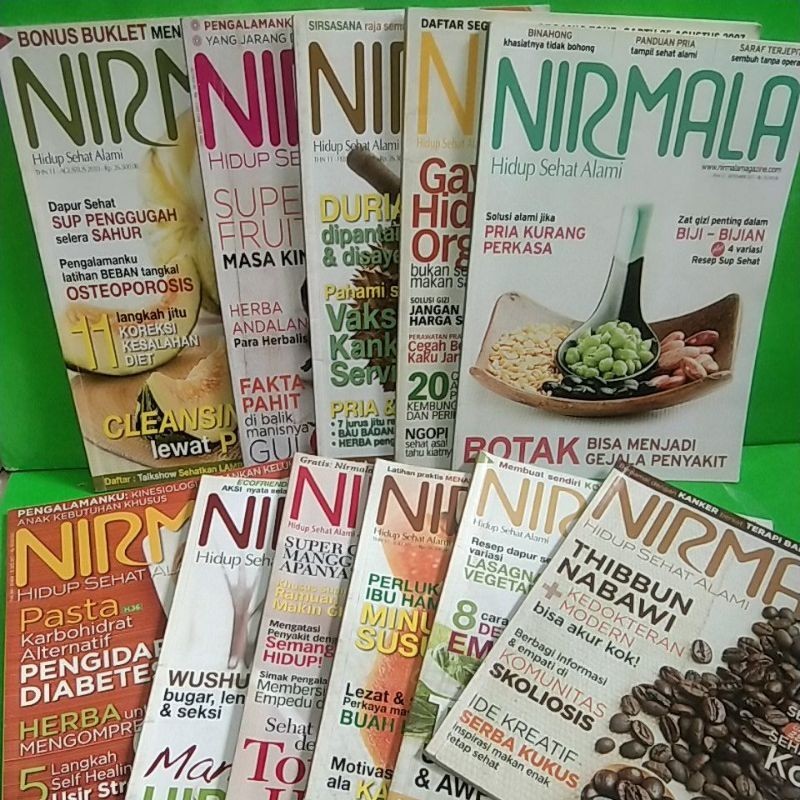 Majalah Preloved, Femina,  Mahkota, Kartika, oops, Lisa, Nirmala, dari, Sekar,