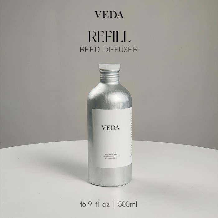 Refill isi ulang cairan Reed Diffuser 500ml Veda diffuser essential