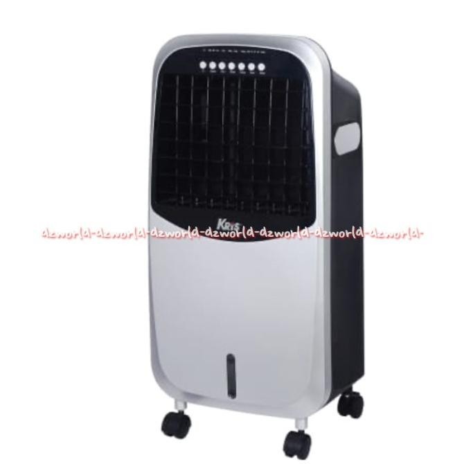 Kris Evaporative Air Cooler Ac 350Cm Silver Ac Portable Roda Pendingin Kahleviwiratsma