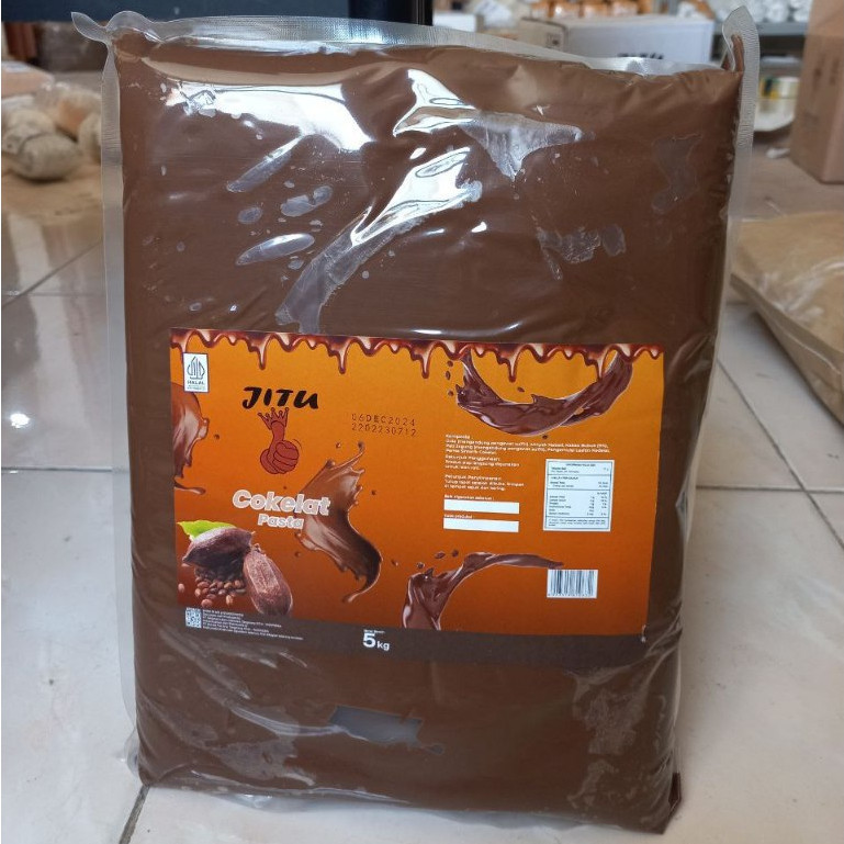 

Selai Coklat Jitu 1Ball 5Kg / Pasta Coklat Ter Terlaris