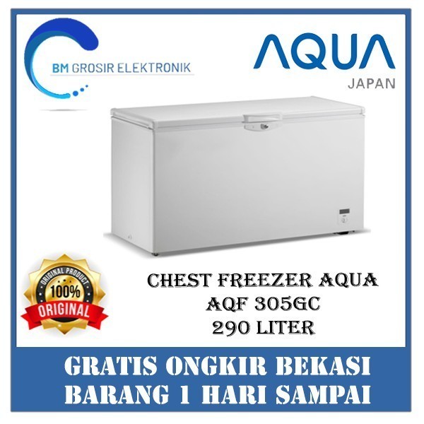 NEW AQUA AQF 310 W CHEST FREEZER (300 L) ORIGINAL