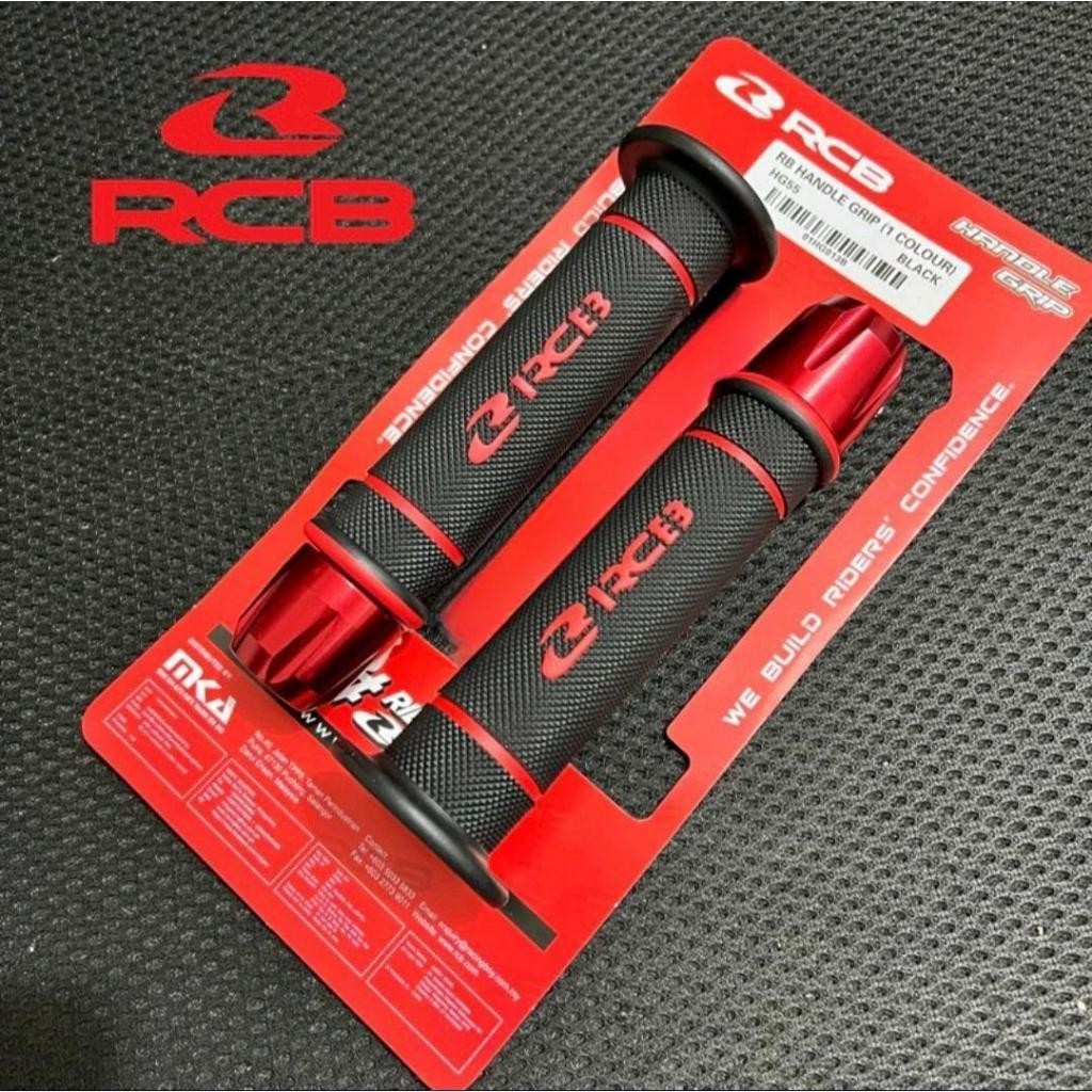 READY ORIGINAL Handgrip Rcb Original Grip Jalu Cnc Rcb Universal Semua Motor Vario Beat Scoopy Ninja