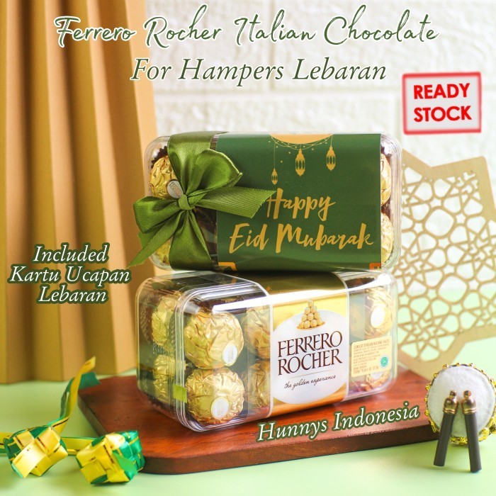 

Limited Hampers Kado Lebaran Ramadhan Idul Fitri Parcel Coklat FERRERO ROCHER - T16 LEBARAN Baru!