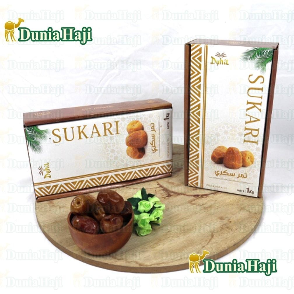 

POJ SUKARI PREMIUM 1 KG Kemasan Dus / Kurma Sukari Kurma Raja Kurma Sukkari 100% Asli Original KEMASAN DUS TERLARIS