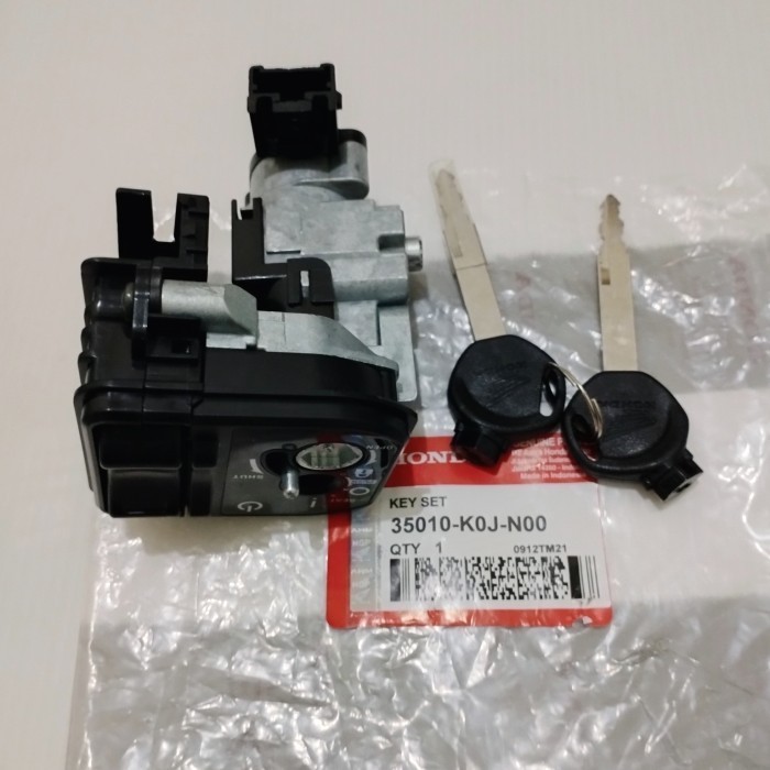 KUNCI KONTAK KEY SET PLUS JOK MOTOR GENIO/BEAT NEW FI DELUXE 2020 K1A