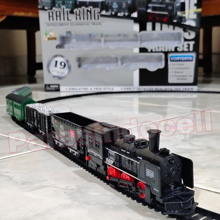 MAINAN KERETA API RAIL KING UKURAN BESAR - KERETA API EDUKATIF