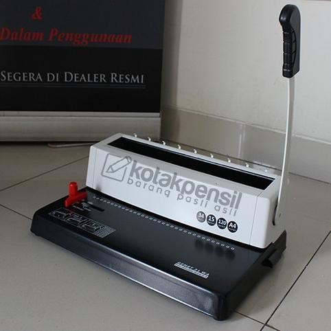 

Mesin Jilid Spiral Kawat Gemet 31Wa Binding (A4, 3:1)