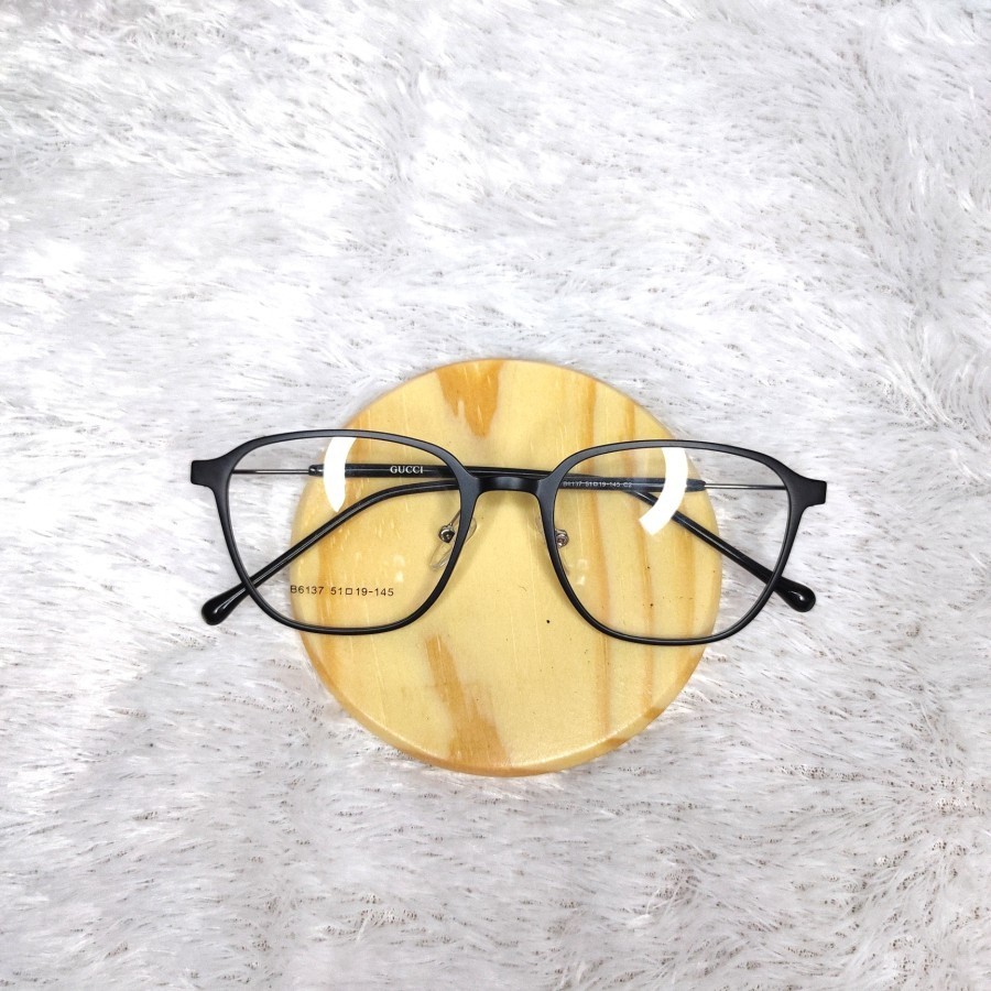 

kacamata B6137 hitam doff
