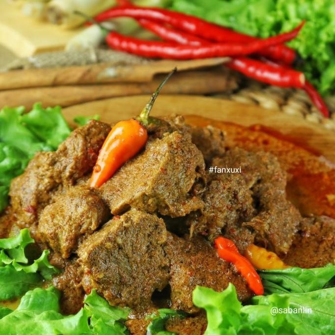

RENDANG MUTTON PADANG VEGAN + VEGETARIAN + PLANT BASED + REMPAH WANGI CDS
