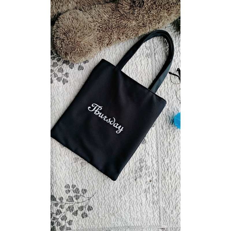 NGZ ToteBag Daily Tote Bag Sunday Monday Friday Tuesday Wednesday Monday Friday Ala Korea