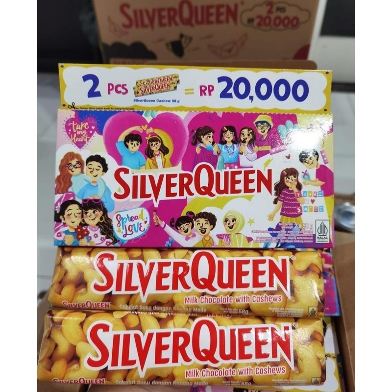 

Mareuli.Ind Coklat Silverqueen 58gr