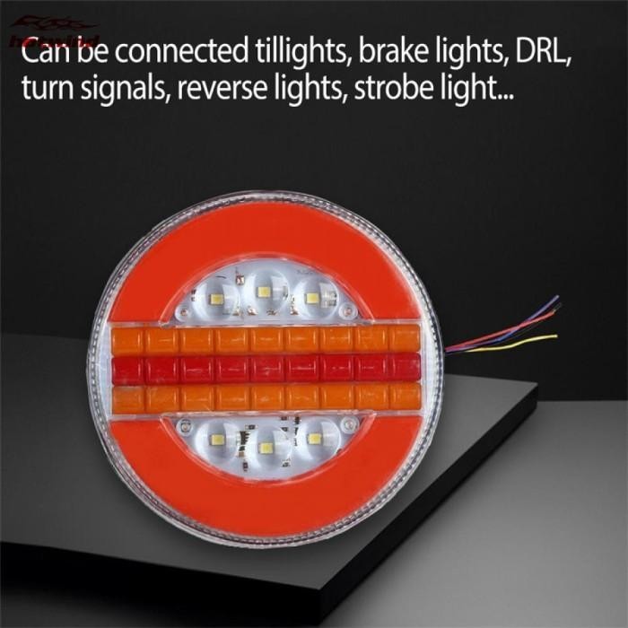 LAMPU LED BULAT 4 24V UNTUK DRL / REM / SEIN MOBIL / TRUK / PERAHU