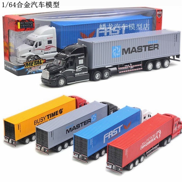 MAINAN DIECAST TRUCK CONTAINER/TRUK KONTAINER/TRUK TANGKI/TRAILER