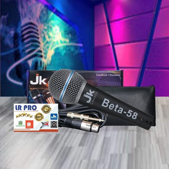 MICROPHONE CABLE BETA 58 JK COUSTIC BETA 58