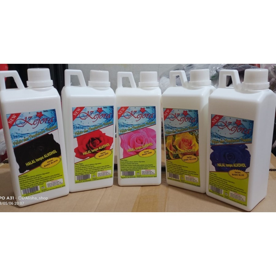 Pewangi Pakaian "KEJORA" 1 Liter - Pewangi Laundry