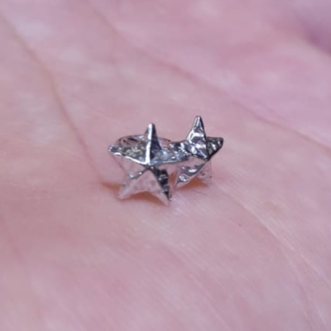 ANTING TOGE BAYI BINTANG EMAS EARRING BABY GOLD LOOP