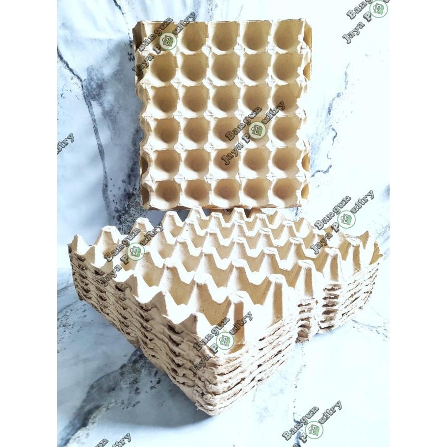 Egg Tray Kertas Tebal / Tempat Telur Ayam Dan Bebek / Rak Telur