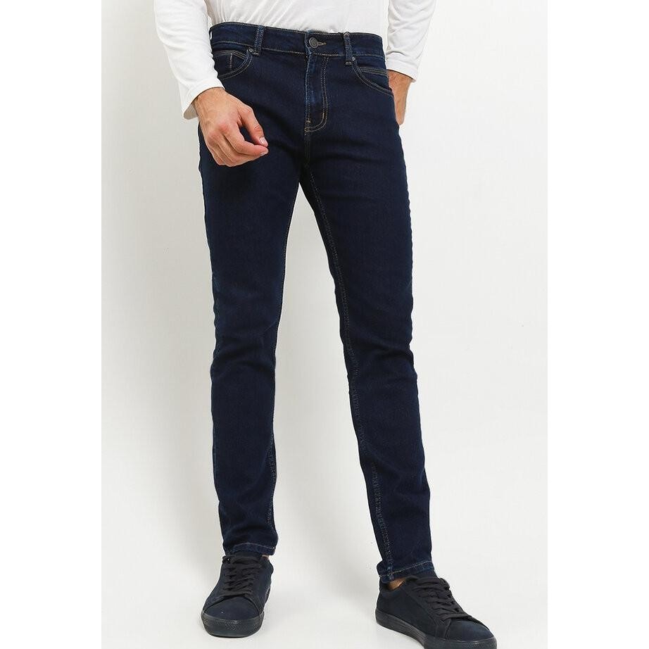 Celana Jeans Pria Tripl3 Jeans Celana Panjang Jeans Pria Slim F Rendalgumi