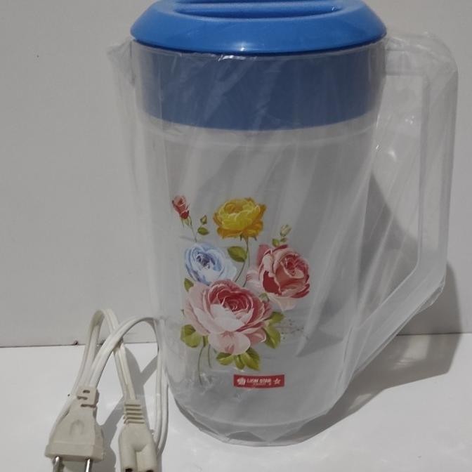 BEST SELLER  TEKO LISTRIK / TEKO LISTRIK PLASTIK LION STAR 2,1L TERLARIS