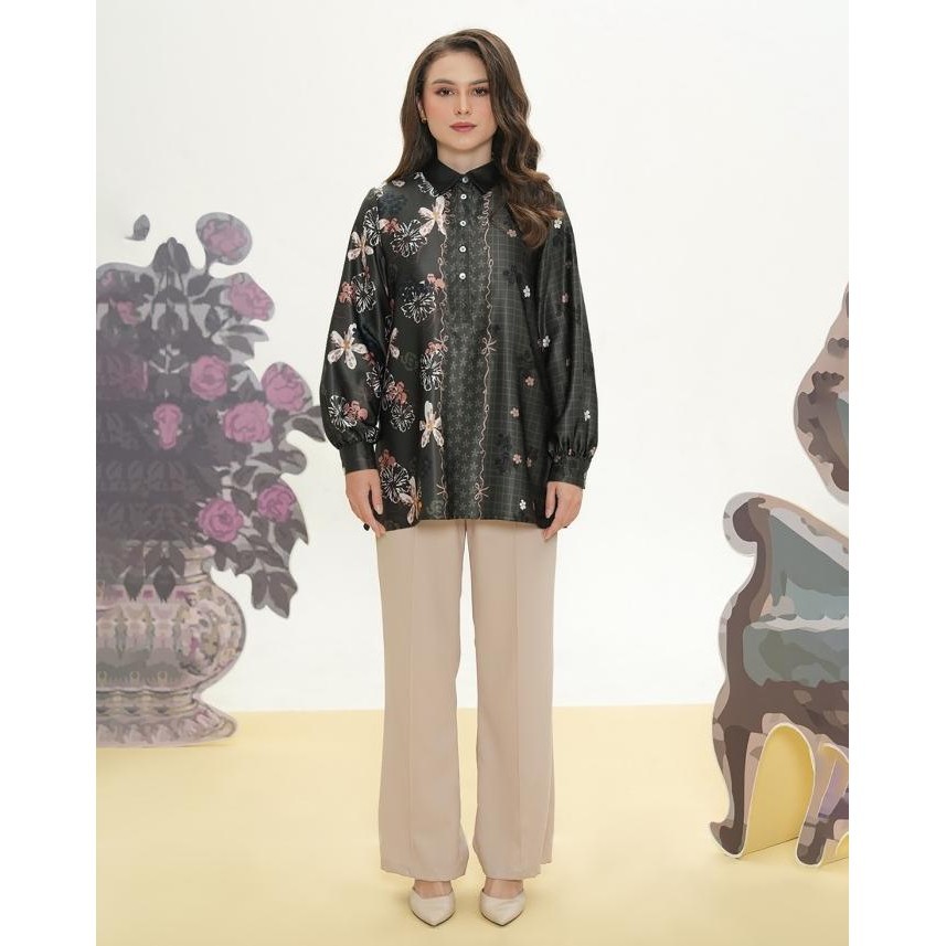 Geulis.Id Marie Gracefully Blouse (2 Warna) Top