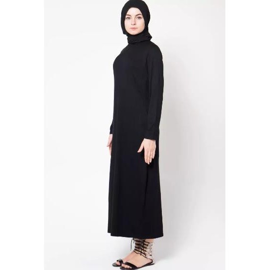 Manset Spandek Polos Panjang Daleman Gamis Warna Hitam Putih Dst