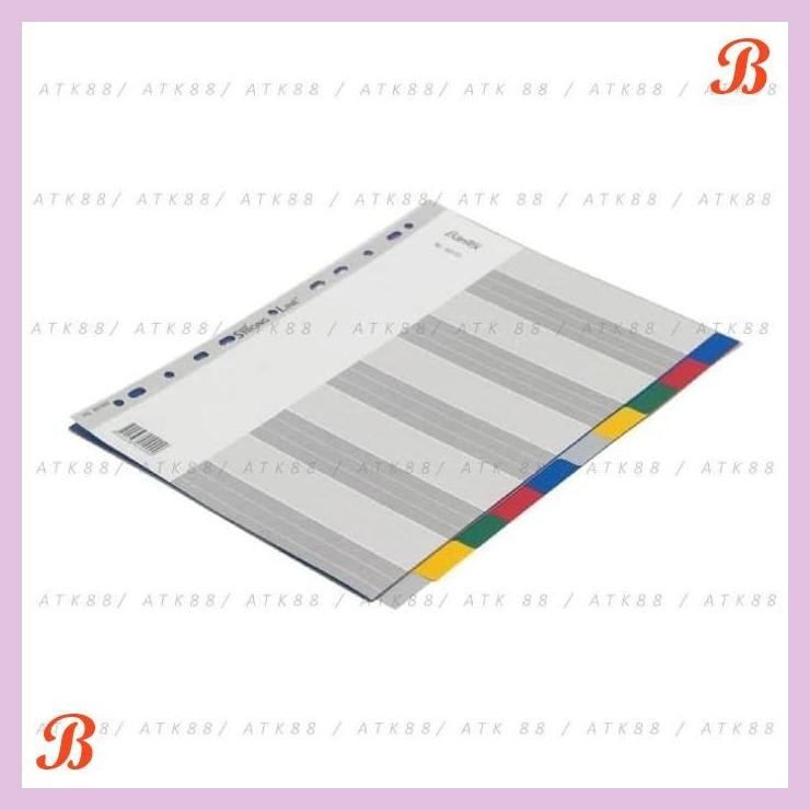 

| PGT | BANTEX PP COLOUR DIVIDER A4 (10 PAGES) #6010