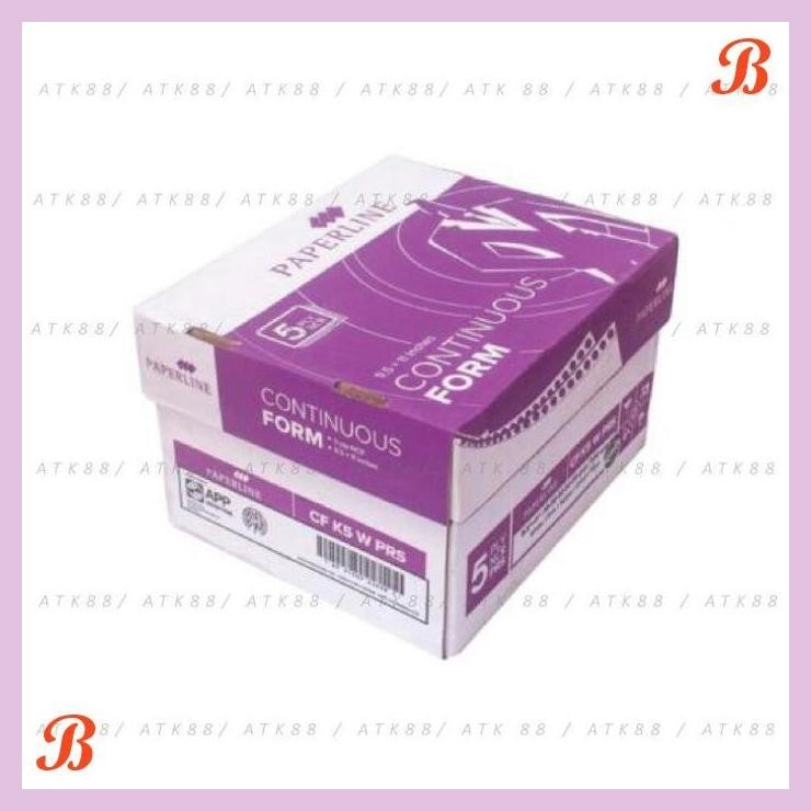 

| PGT | CONTINUOUS FORM PAPERLINE 5 PLY WARNA 9 1/2 X 11 IN (K5 W PRS)