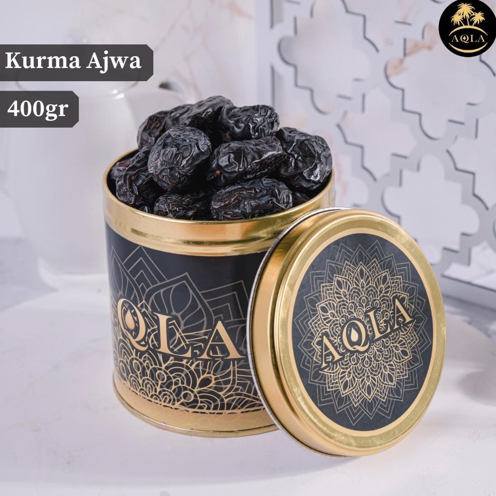 

Tersedia Promo!! Kurma Ajwa Asli Saudi 100% / Kurma Nabi / Kurma Ajwah / Kurma Kering Ajwa 400Gr