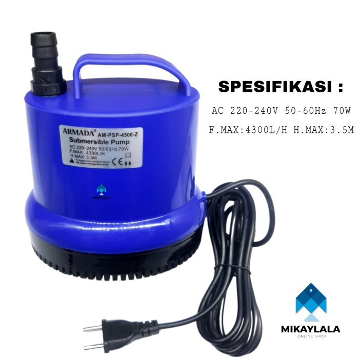 POMPA CELUP PSP 4500 Z MESIN AIR KOLAM TAMAN AQUARIUM BESAR