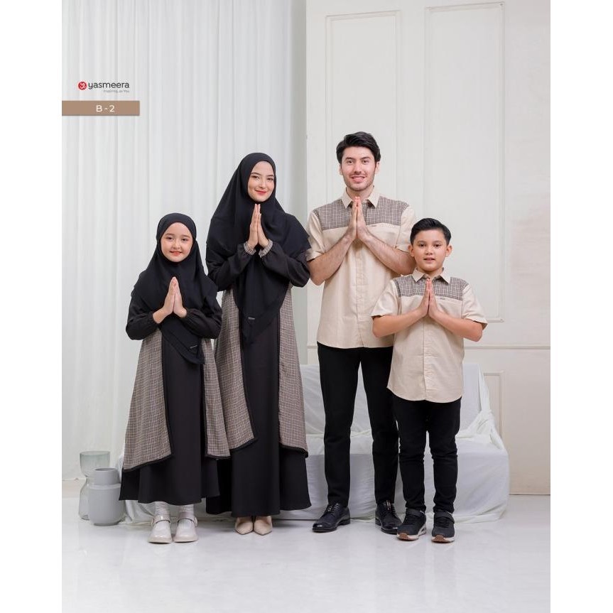 Yasmeera Official - Gamis Hazima Family Set 2023