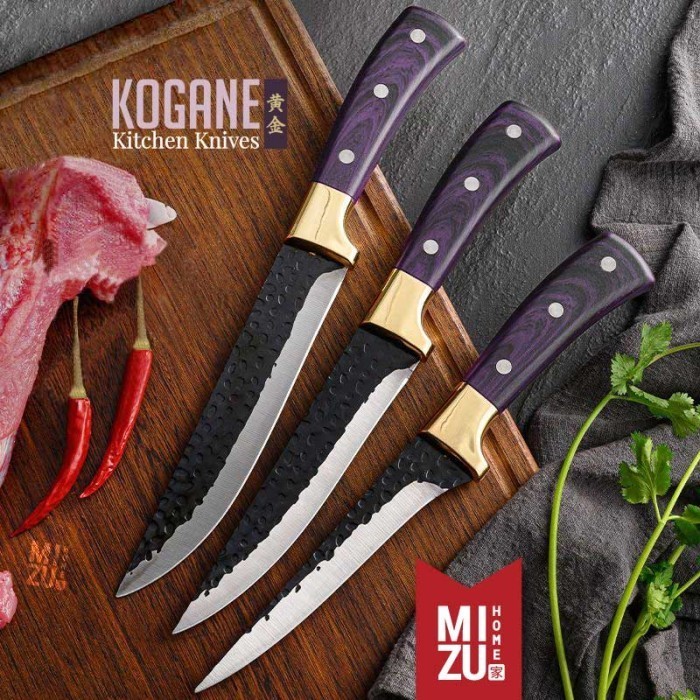 Ready MIZU KOGANE Kitchen Boning Knife Utility Knife Pisau Dapur Stenlis