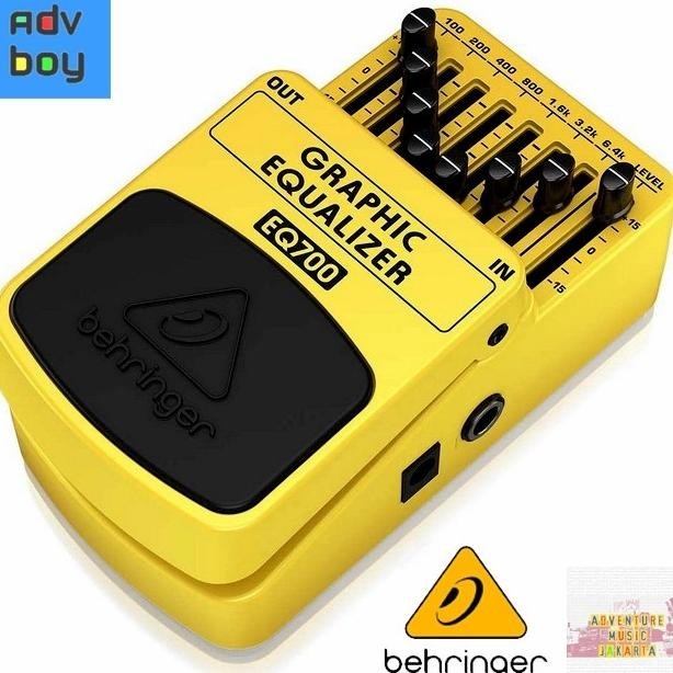 Behringer Graphic Equalizer Eq700 Pedal Efek Gitar Behringer Eq 700