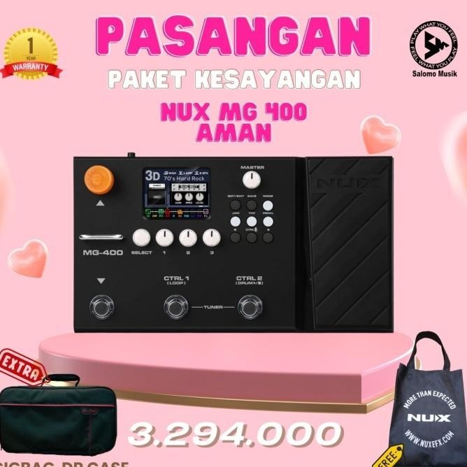 Multi Efek Gitar Bass Nux Mg400 Modelling