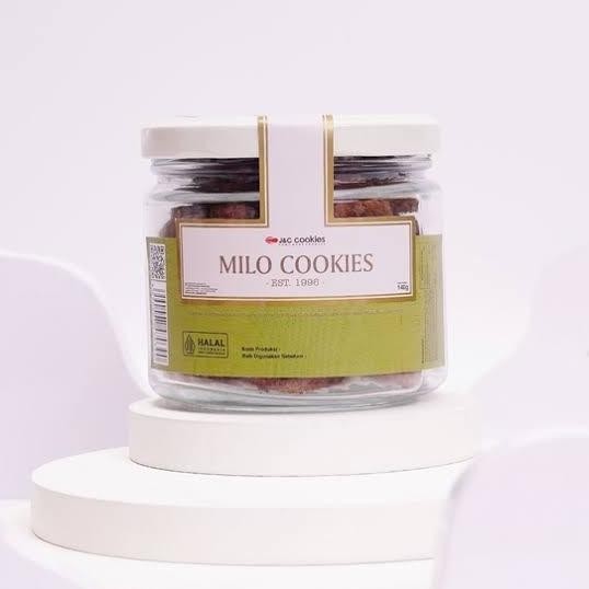 

Kue Kering Milo Cookies Jnc J&C Cookies Jar Kaca Terbaik