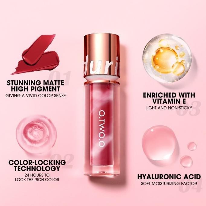 O.TWO.O Ultra Stay Lolepop Lipstik| OTWOO MATTE LIPSTIK P19A