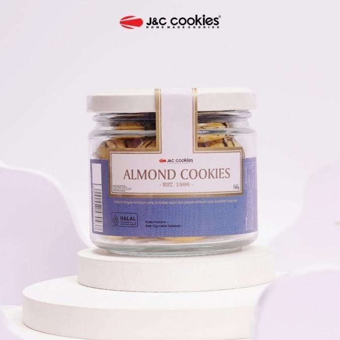 

Sale Now Kue Kering Almond Cookies Jnc J&C Cookies Jar Kaca Terbaik