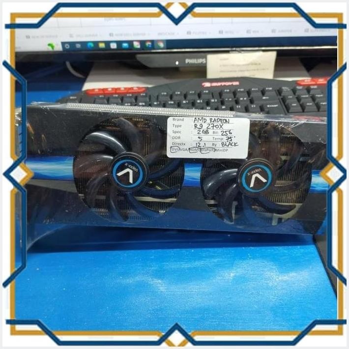 [Abz] Vga Amd Radeon R9 270X 2Gb Ddr5 256Bit Dvi Hdmi Display Port