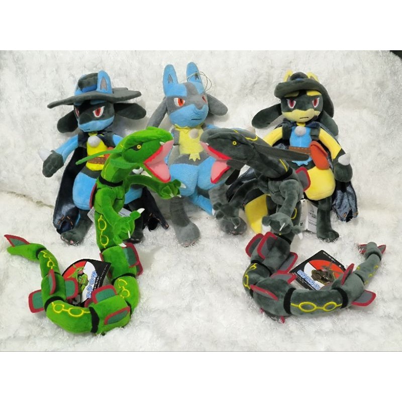 boneka PLove Lucario Rayquaza new