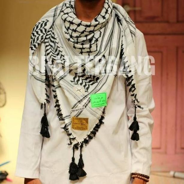 Sorban Segiempat Segi Empat Persegi Kloncer Palestina