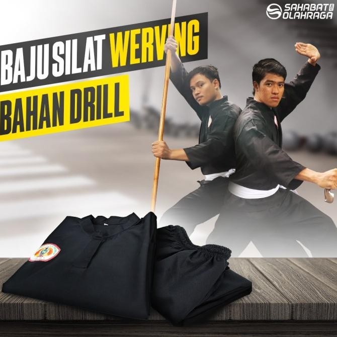 Baju Silat Werving Ultimate Drill / Seragam Silat Werving
