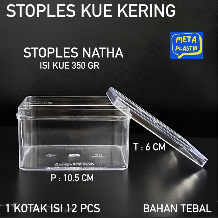 STOPLES PERSEGI 300gr NATHA / TOPLES JENNY / STOPLES KUE KERING