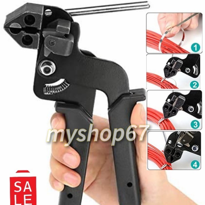 

Zip Tie Tension Tool ,Cable Tie Gun For Stainless Steel Cable Ties