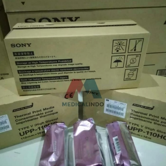 

Kertas Printer Sony Paper Thermal 110Hg Usg Upp 110 Hg High Glossy