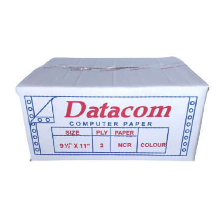 

Kertas Continuous Form Datacom 9.5X11 2Ply Putih Putih