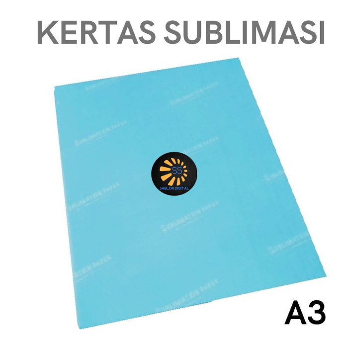

Kertas Sublim / Sublimation Paper Uk A3 100Gsm Isi 100 Lembar/Pack