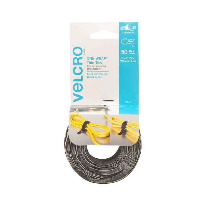 

Velcro Brand, One Wrap Reusable Ties
