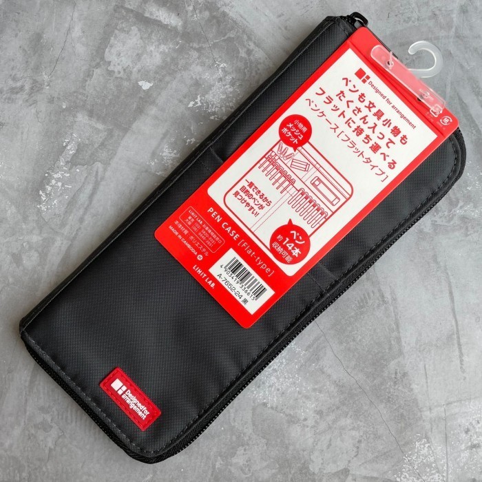 

Lihit Lab A-7652 Flat Type Pen Case/ Tempat Pensil
