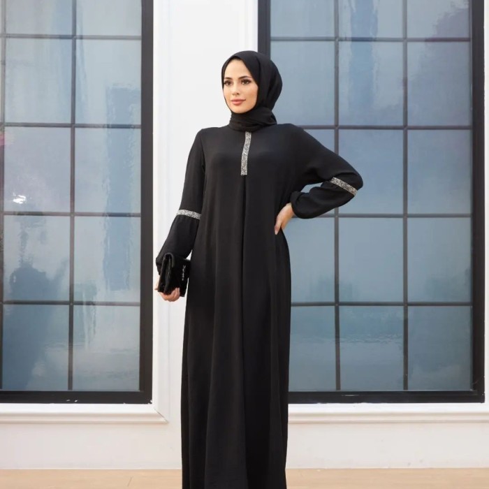 Gamis Turki Gaisa Jumbo Ld 110 120 130 140 150 Cringkle Simple Mewah SaleR33A