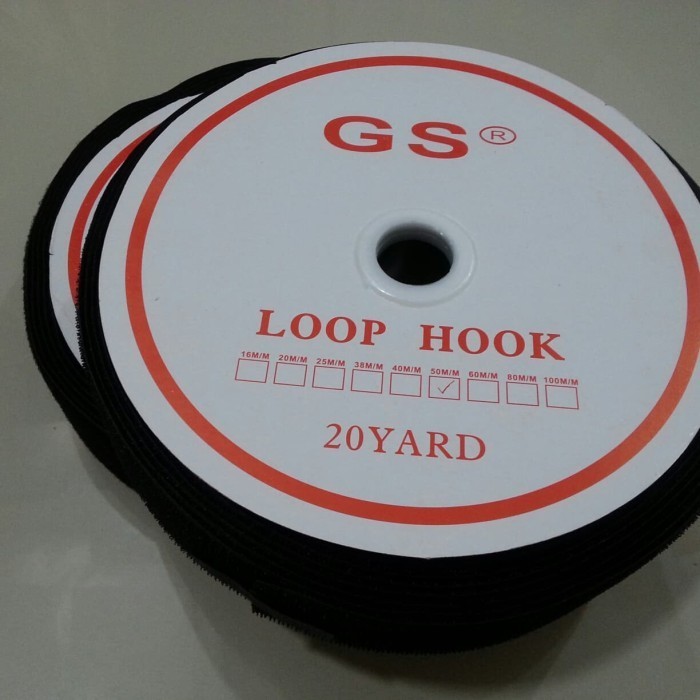 

[Gs] Pelkro Magic Tape 5 Cm, Perepet, Kretekan, Perekat Hook And Loop